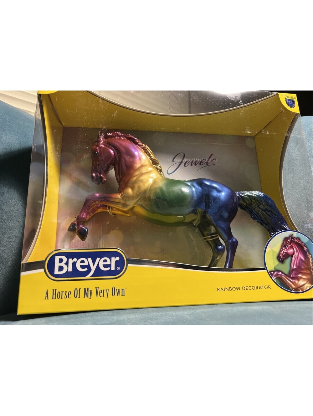 Breyer Traditional Series number 1866 Jewels Rainbow Decorator NEW!